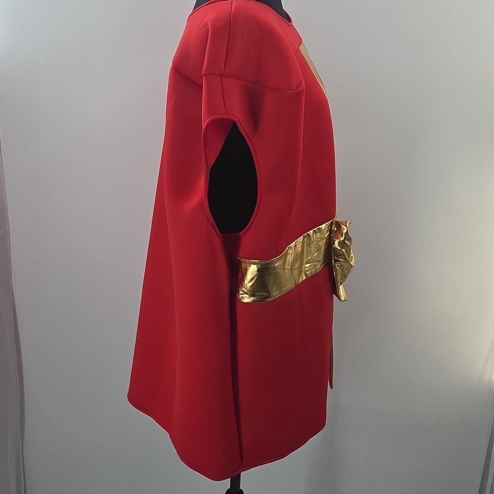 Festive Red and Gold Gift Box Costume - Picture 14 of 16